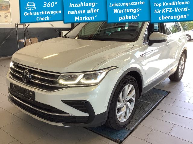 Volkswagen Tiguan 2023 г. Белый, пробег 50021 км
