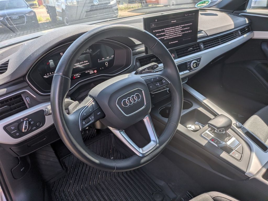 Audi A4 2024 г. Серебристый, пробег 41720 км