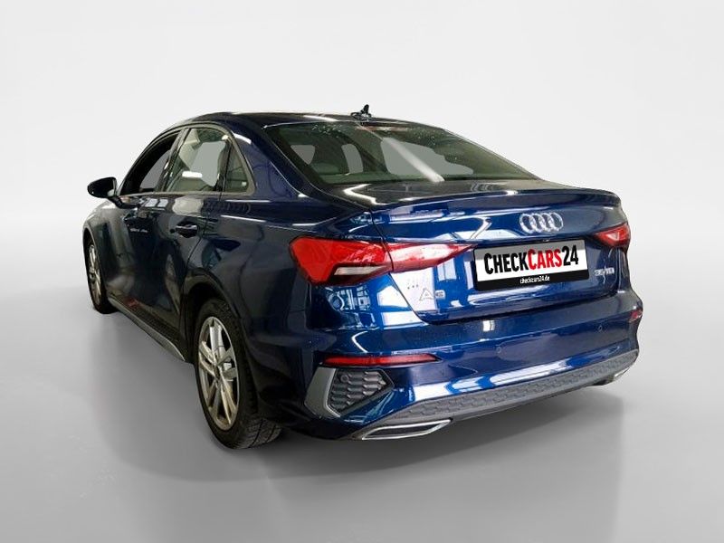 Audi A3 2022 г. Синий, пробег 56632 км