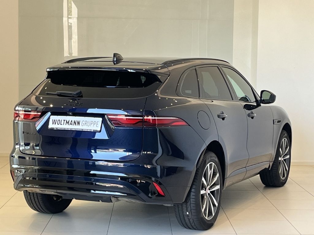 Jaguar F-Pace 2022 г. Синий, пробег 59560 км