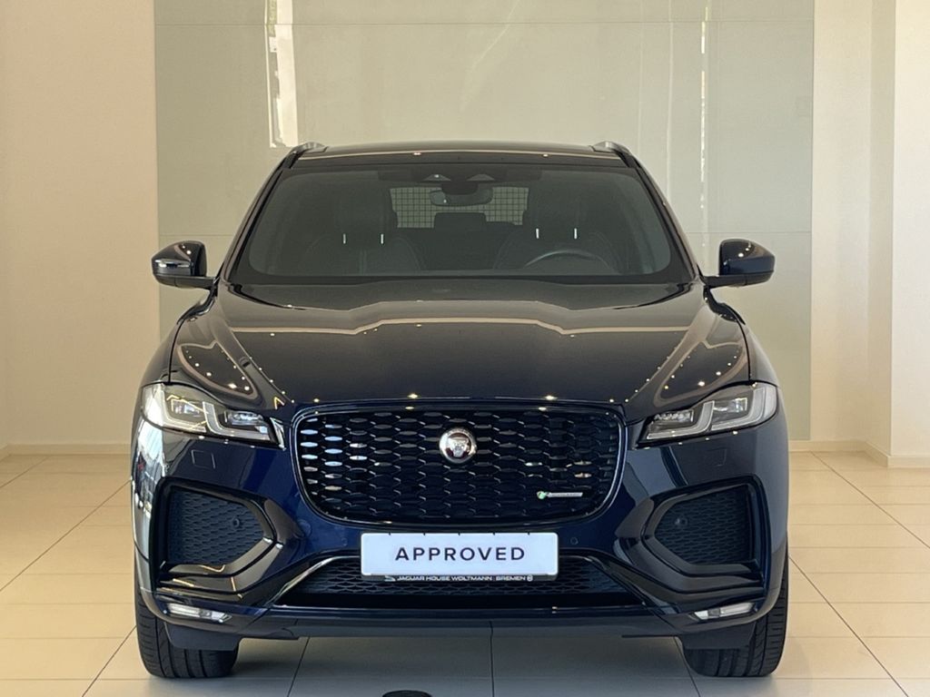 Jaguar F-Pace 2022 г. Синий, пробег 59560 км