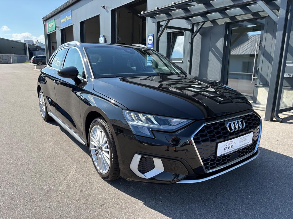 Audi A3 2022 г. Чёрный, пробег 39573 км