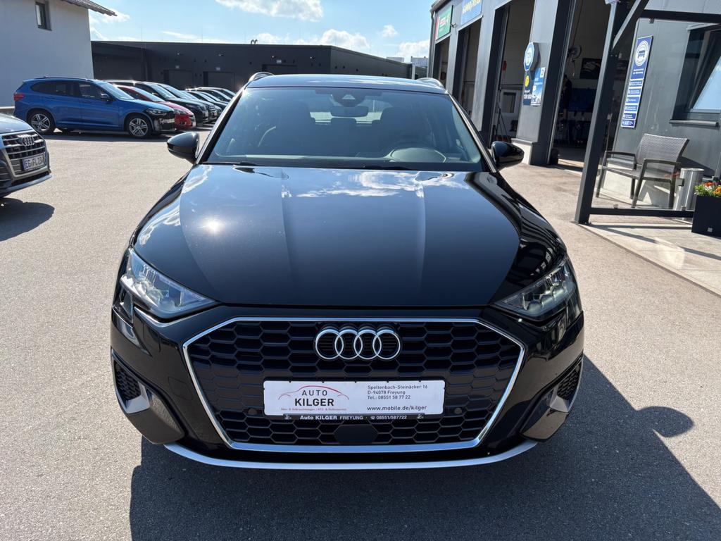 Audi A3 2022 г. Чёрный, пробег 39573 км