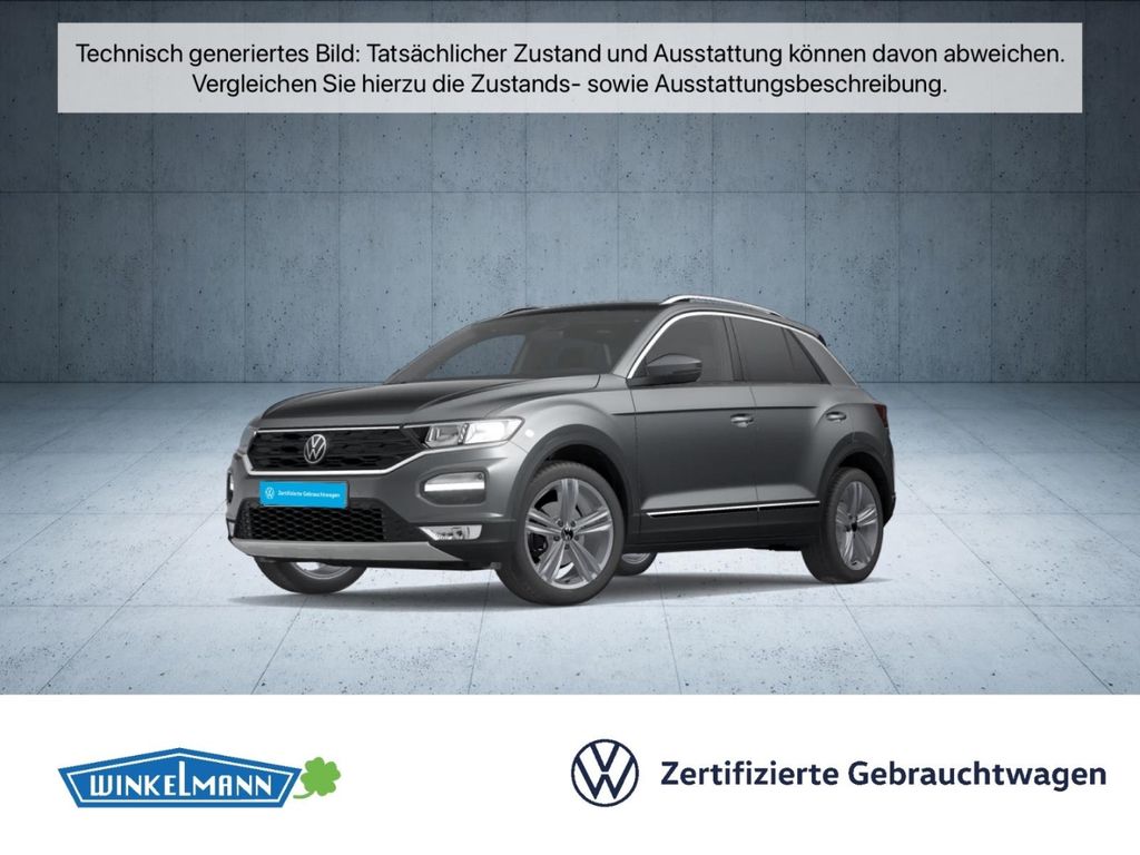 Volkswagen T-Roc 2022 г. Серый, пробег 34995 км