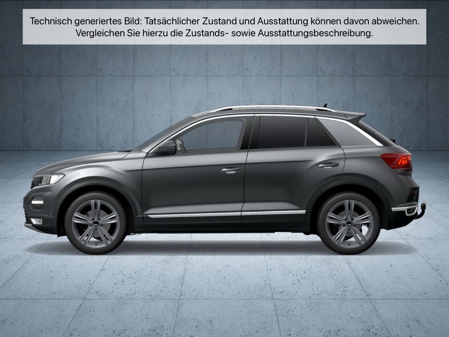 Volkswagen T-Roc 2022 г. Серый, пробег 34995 км