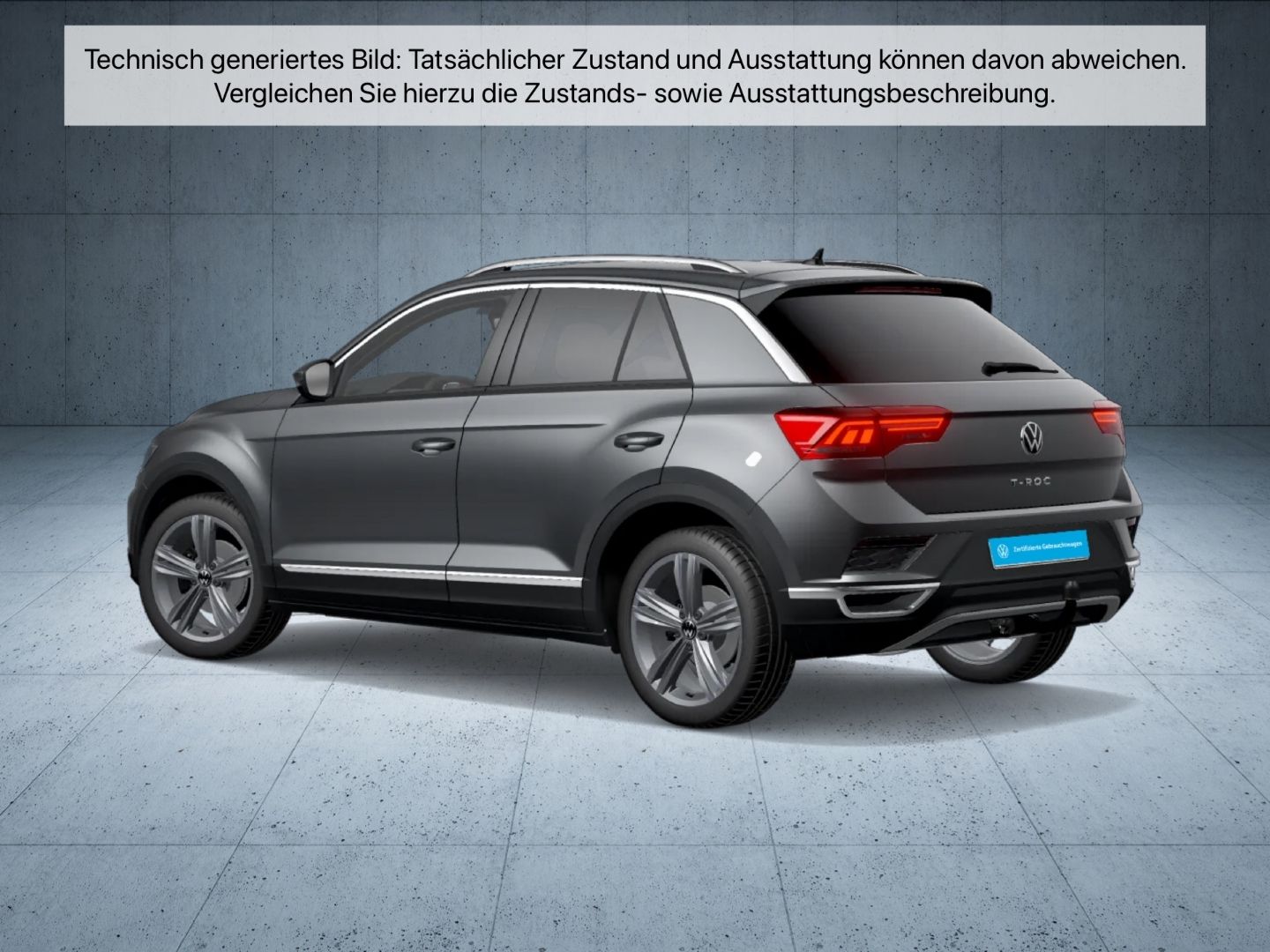 Volkswagen T-Roc 2022 г. Серый, пробег 34995 км