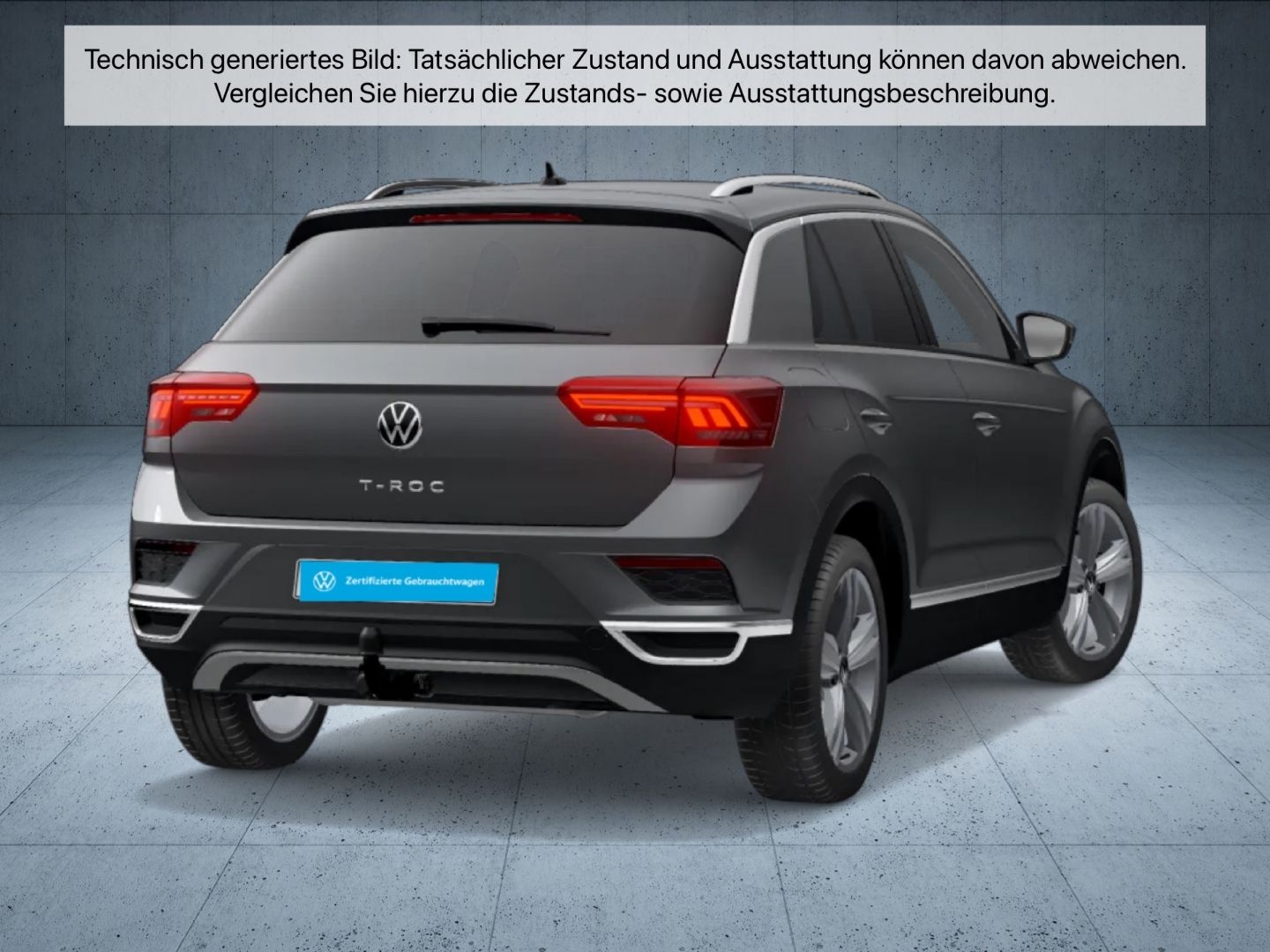 Volkswagen T-Roc 2022 г. Серый, пробег 34995 км