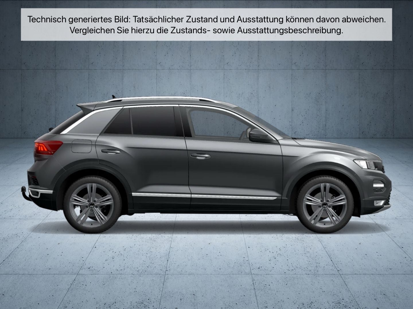 Volkswagen T-Roc 2022 г. Серый, пробег 34995 км