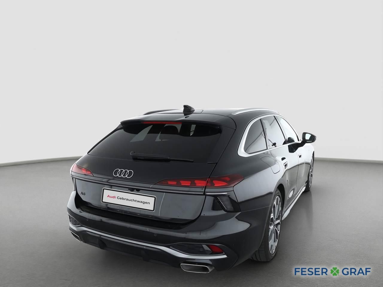Audi A6 2026 г. Чёрный, пробег 10636 км