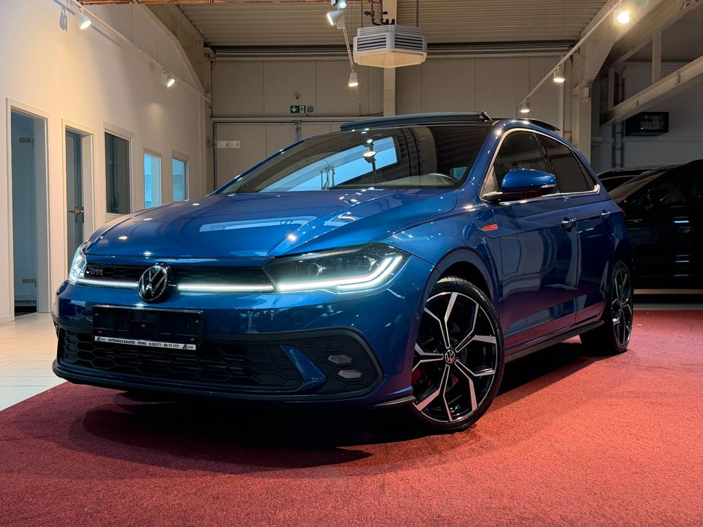 Volkswagen Polo 2023 г. Синий, пробег 19921 км