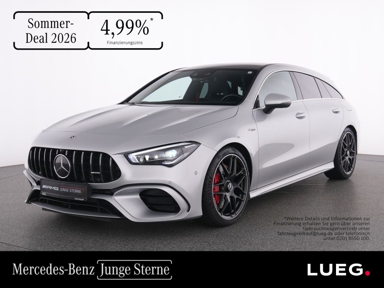 Mercedes-Benz CLA 45 AMG SHOOTING BRAKE 2023 г. Серебристый, пробег 26998 км