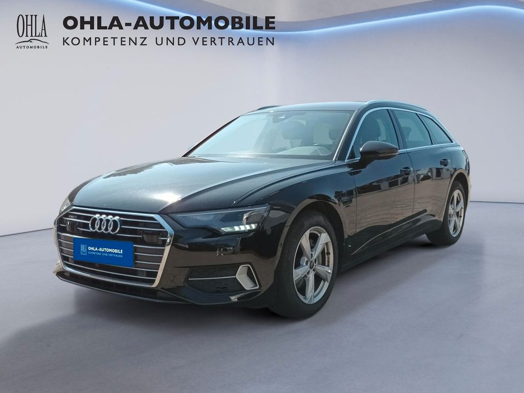 Audi A6 2023 г. Чёрный, пробег 43200 км