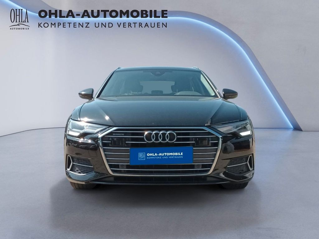 Audi A6 2023 г. Чёрный, пробег 43200 км