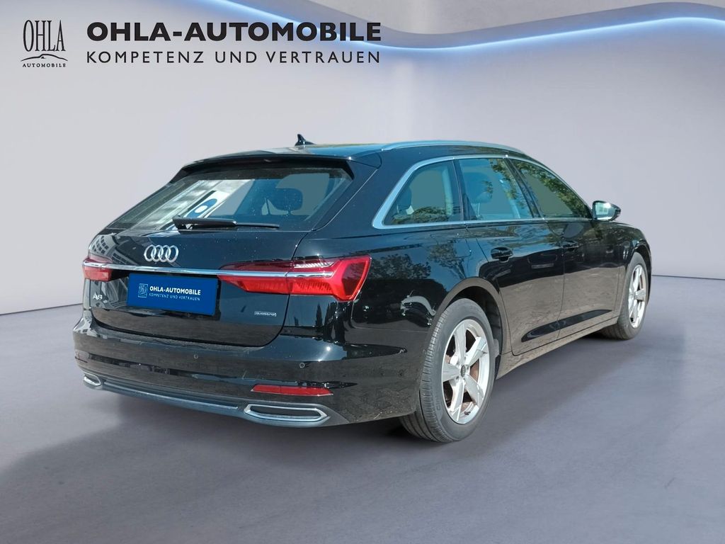 Audi A6 2023 г. Чёрный, пробег 43200 км