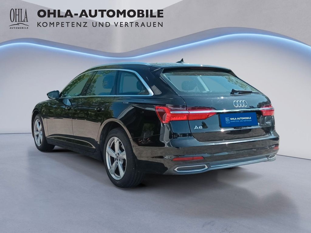 Audi A6 2023 г. Чёрный, пробег 43200 км