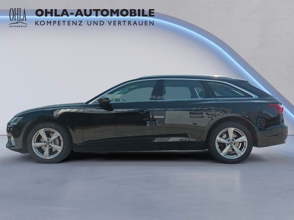 Audi A6 2023 г. Чёрный, пробег 43200 км