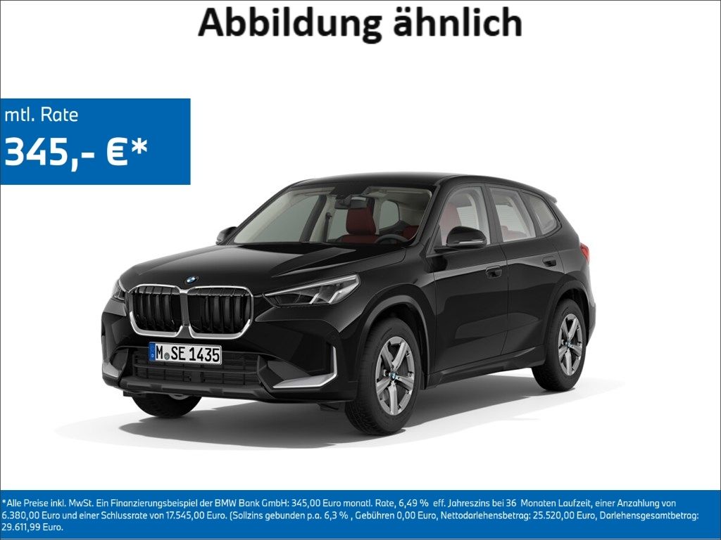 BMW X1 2023 г. Чёрный, пробег 59800 км