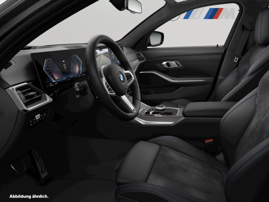 BMW 320 2023 г. Чёрный, пробег 52259 км