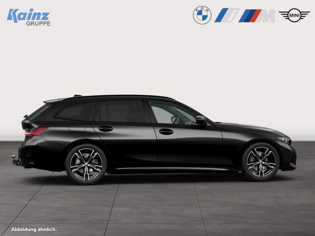 BMW 320 2023 г. Чёрный, пробег 52259 км