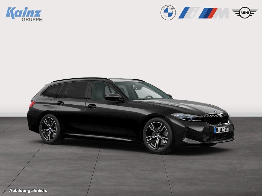BMW 320 2023 г. Чёрный, пробег 52259 км
