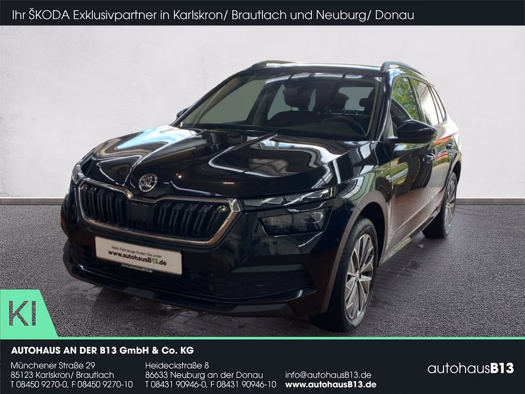 Skoda Kamiq 2022 г. Чёрный, пробег 44000 км