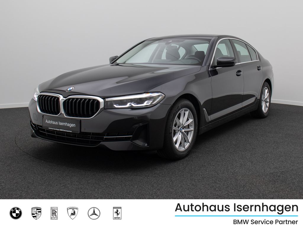 BMW 530 2023 г. Чёрный, пробег 42122 км