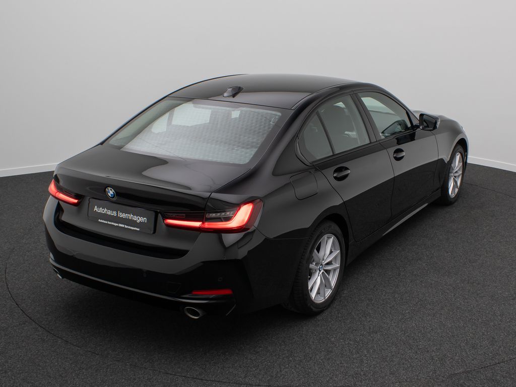 BMW 318 2024 г. Чёрный, пробег 45004 км