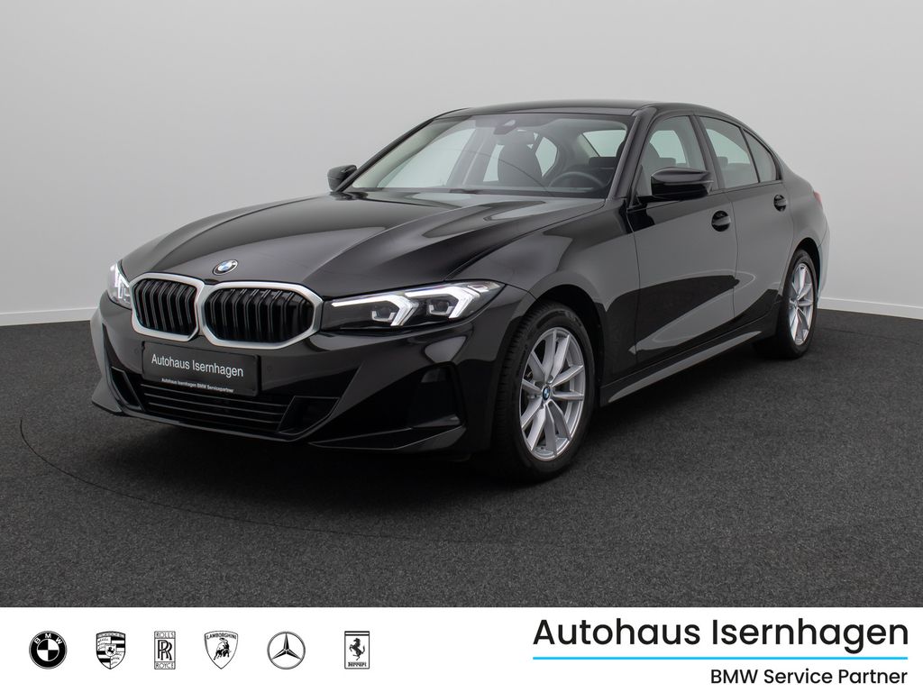 BMW 318 2024 г. Чёрный, пробег 46059 км