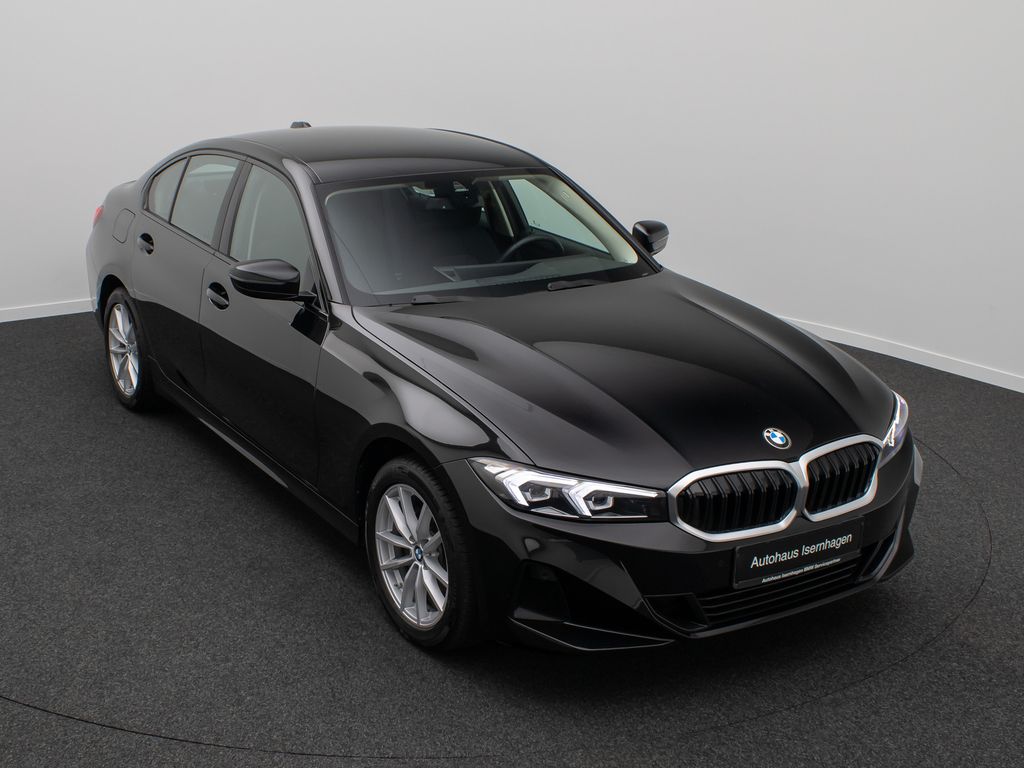 BMW 318 2024 г. Чёрный, пробег 46059 км