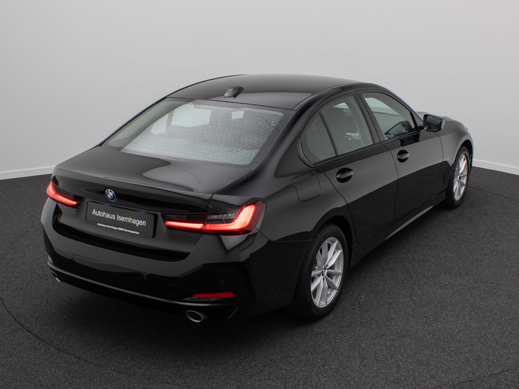 BMW 318 2024 г. Чёрный, пробег 46059 км
