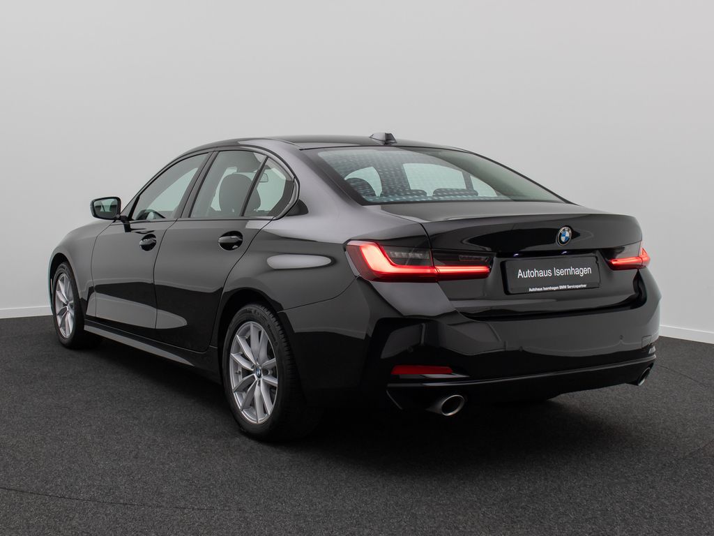 BMW 318 2024 г. Чёрный, пробег 46059 км