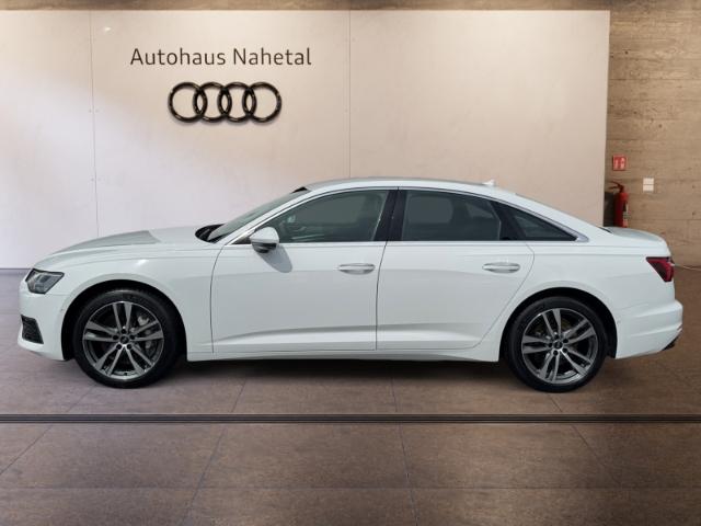 Audi A6 2023 г. Белый, пробег 42292 км