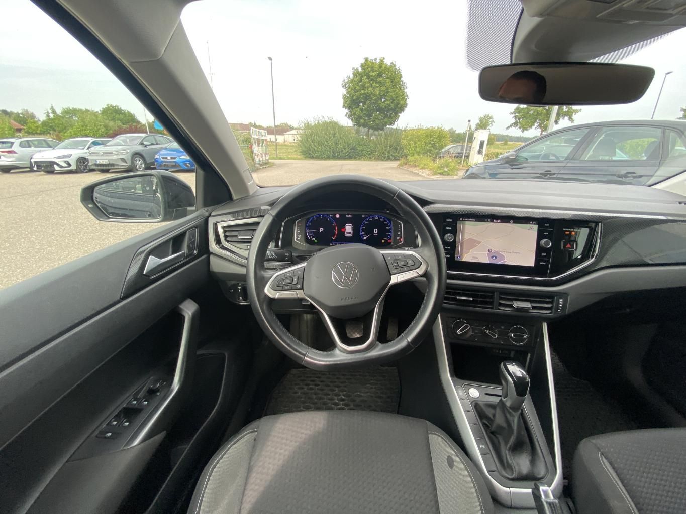 Volkswagen Polo 2023 г. Чёрный, пробег 47262 км