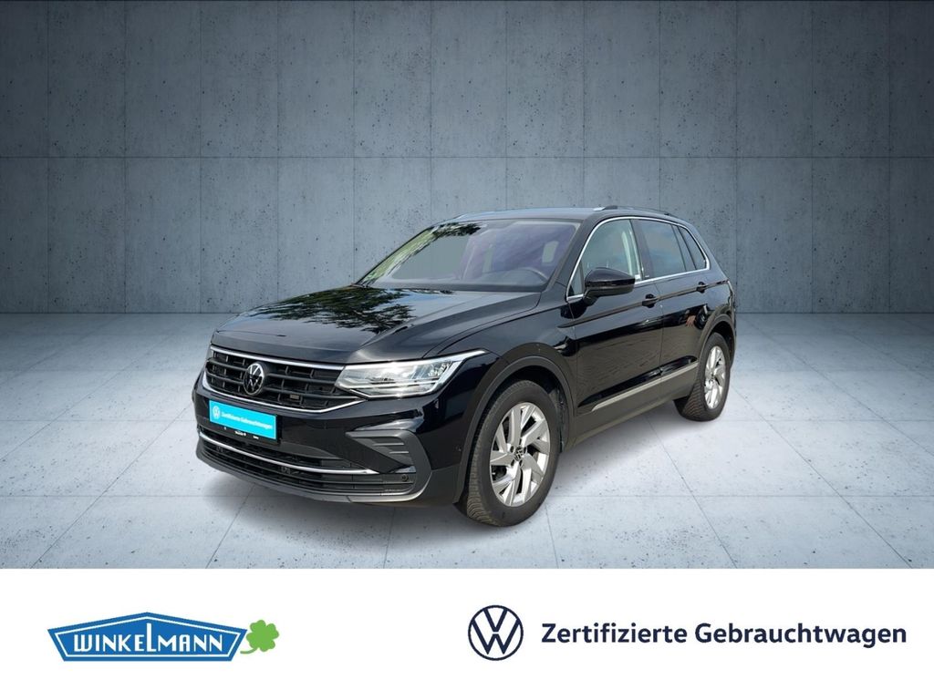 Volkswagen Tiguan 2023 г. Чёрный, пробег 47395 км