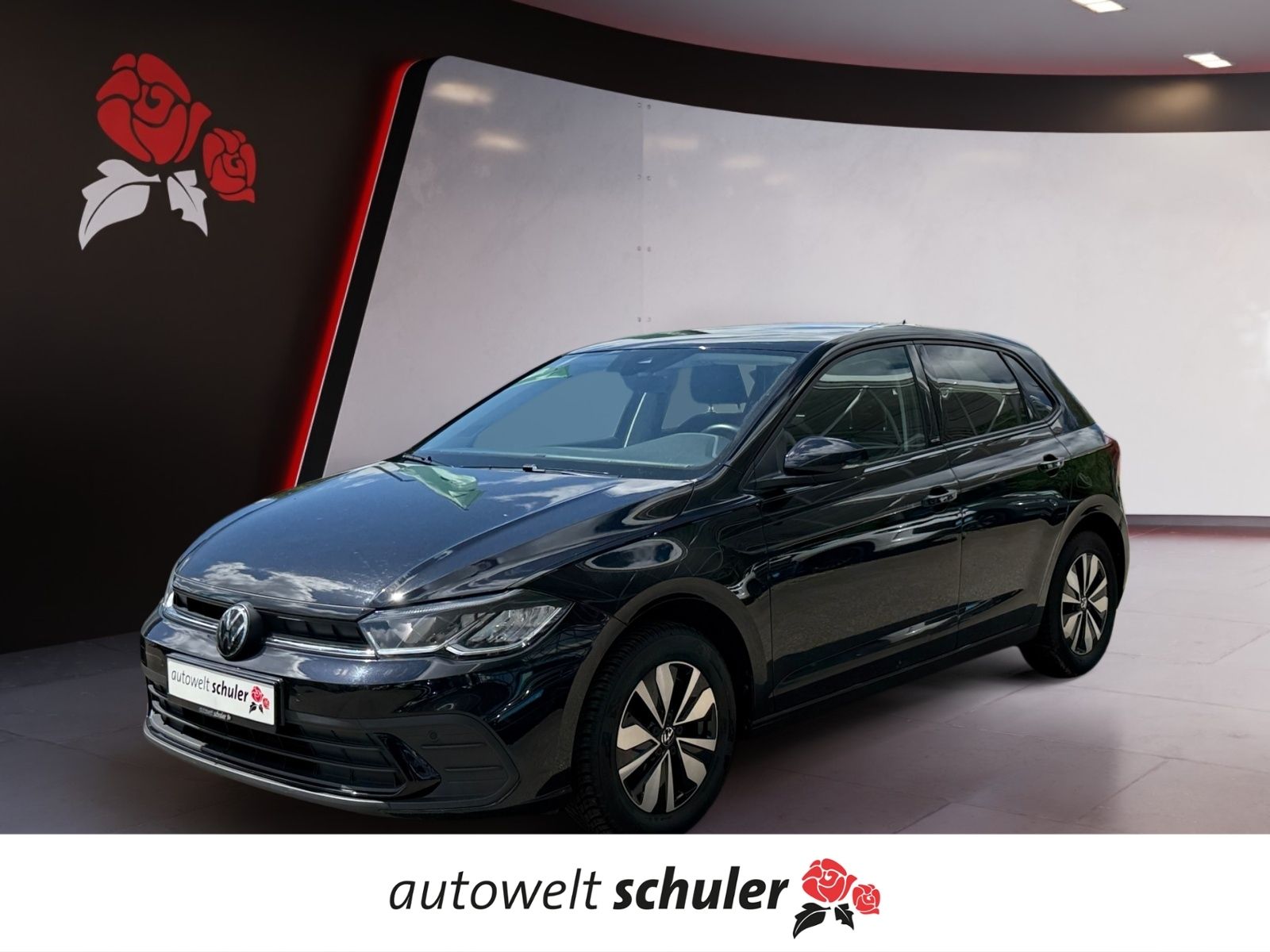 Volkswagen Polo 2023 г. Чёрный, пробег 60000 км