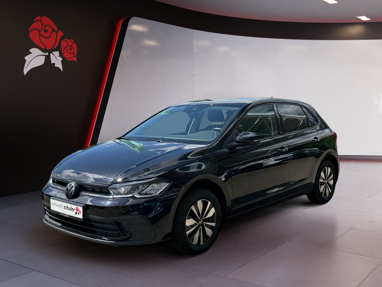 Volkswagen Polo 2023 г. Чёрный, пробег 60000 км