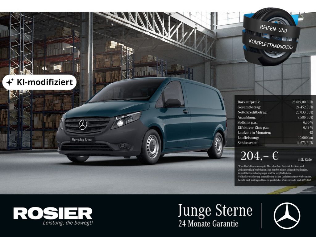 Mercedes-Benz Vito 2022 г. Синий, пробег 48023 км