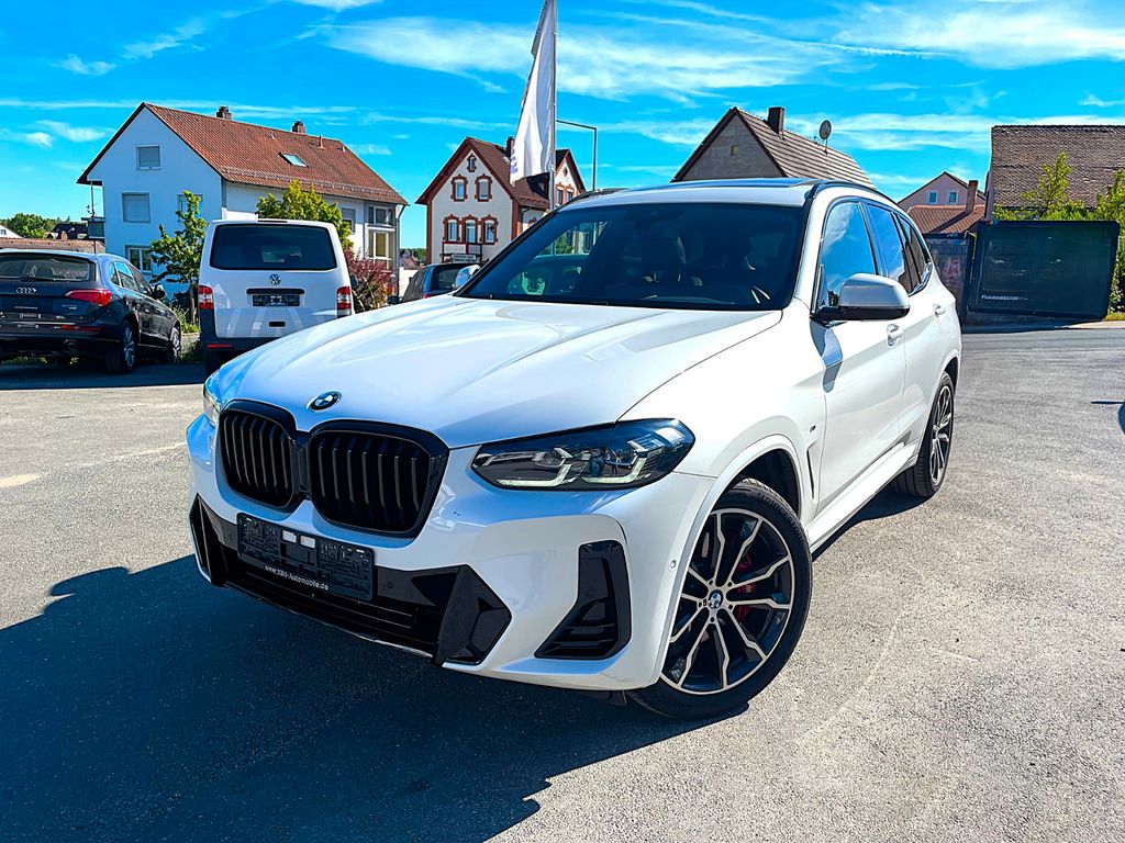 BMW X3 2023 г. Белый, пробег 33000 км