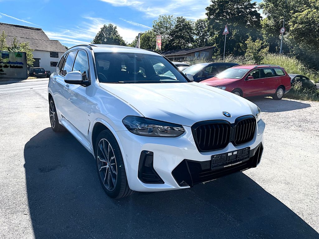 BMW X3 2023 г. Белый, пробег 33000 км