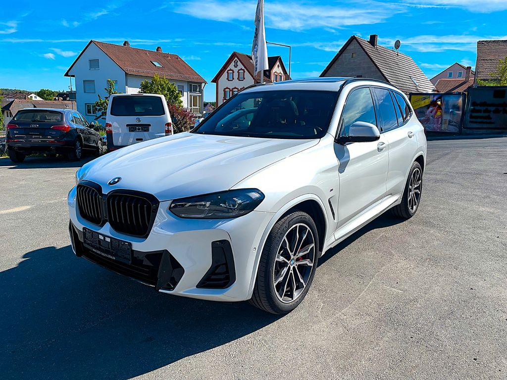 BMW X3 2023 г. Белый, пробег 33000 км