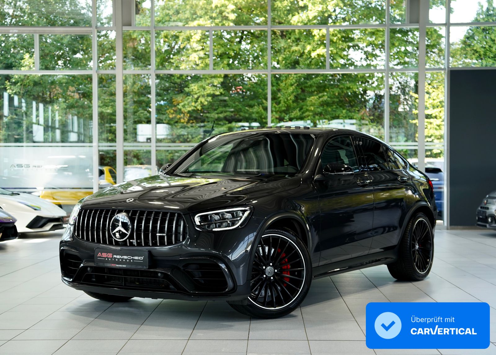 Mercedes-Benz GLC 63 AMG 2023 г. Серый, пробег 13000 км