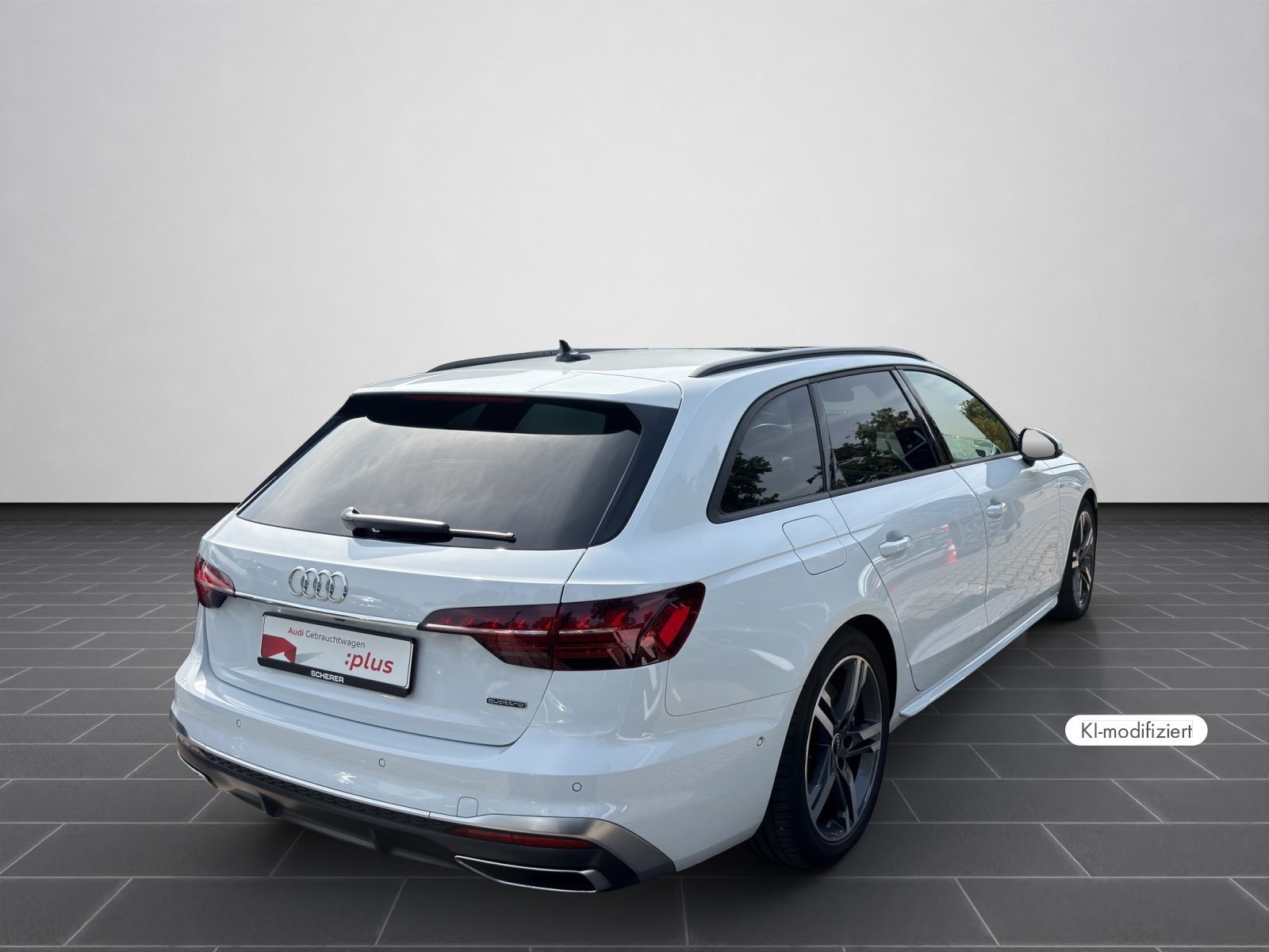 Audi A4 2023 г. Белый, пробег 42965 км