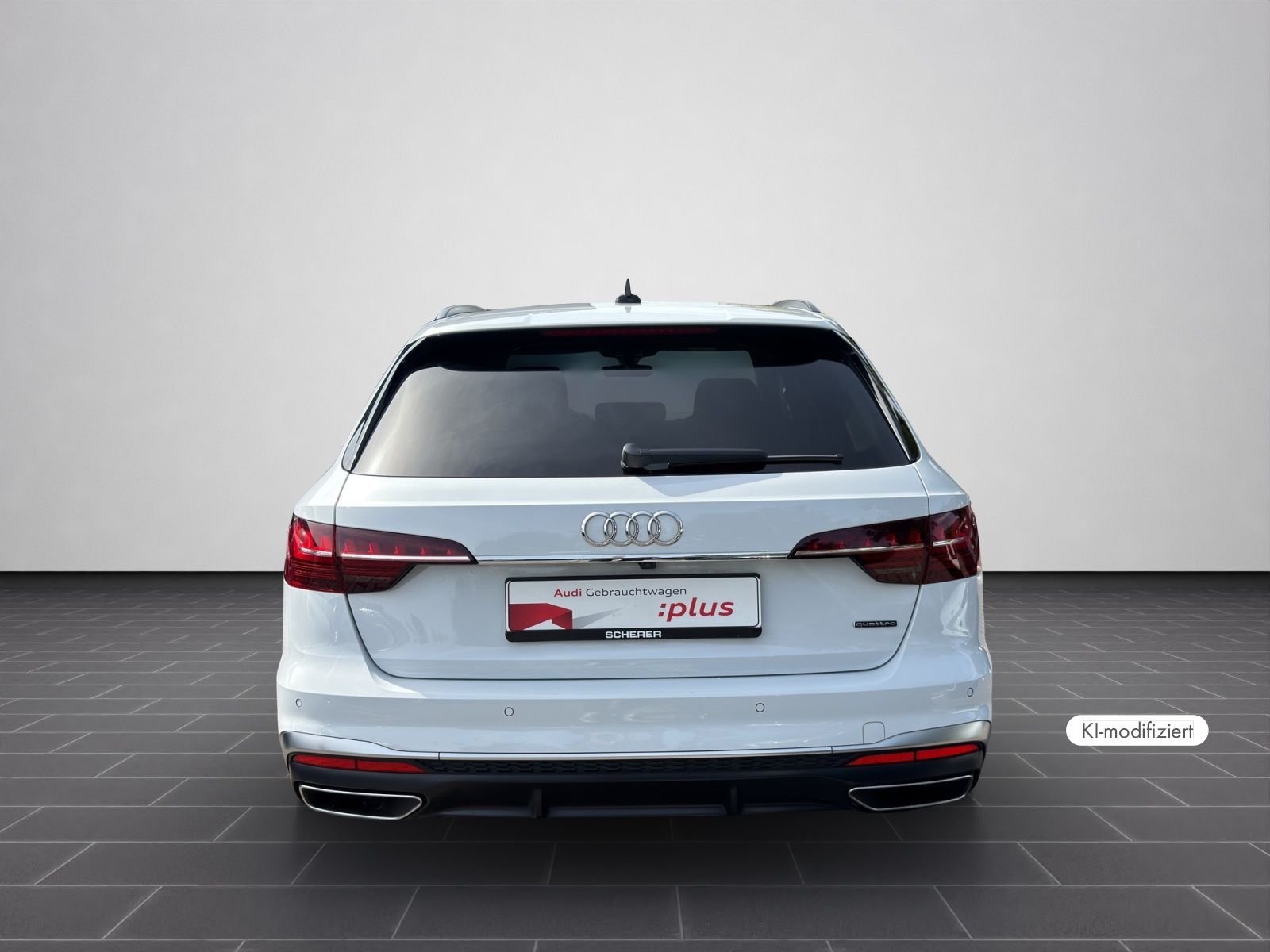 Audi A4 2023 г. Белый, пробег 42965 км