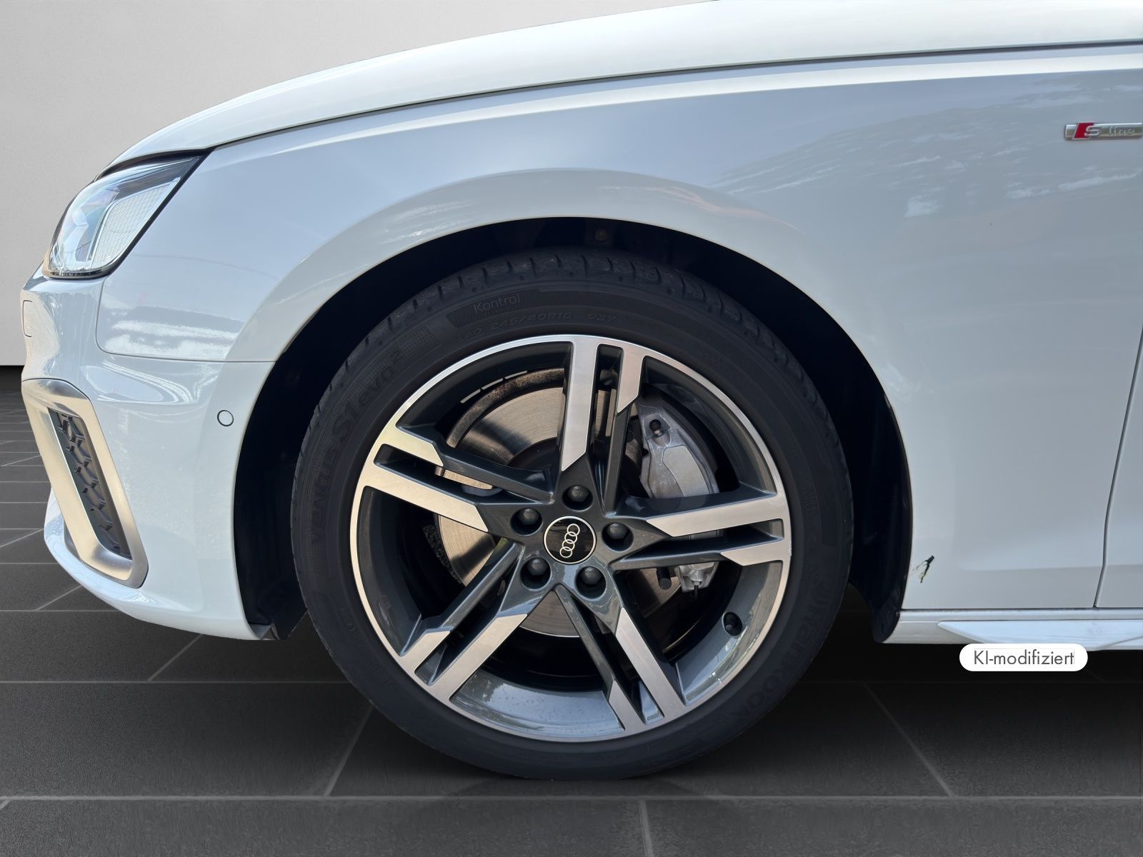 Audi A4 2023 г. Белый, пробег 42965 км
