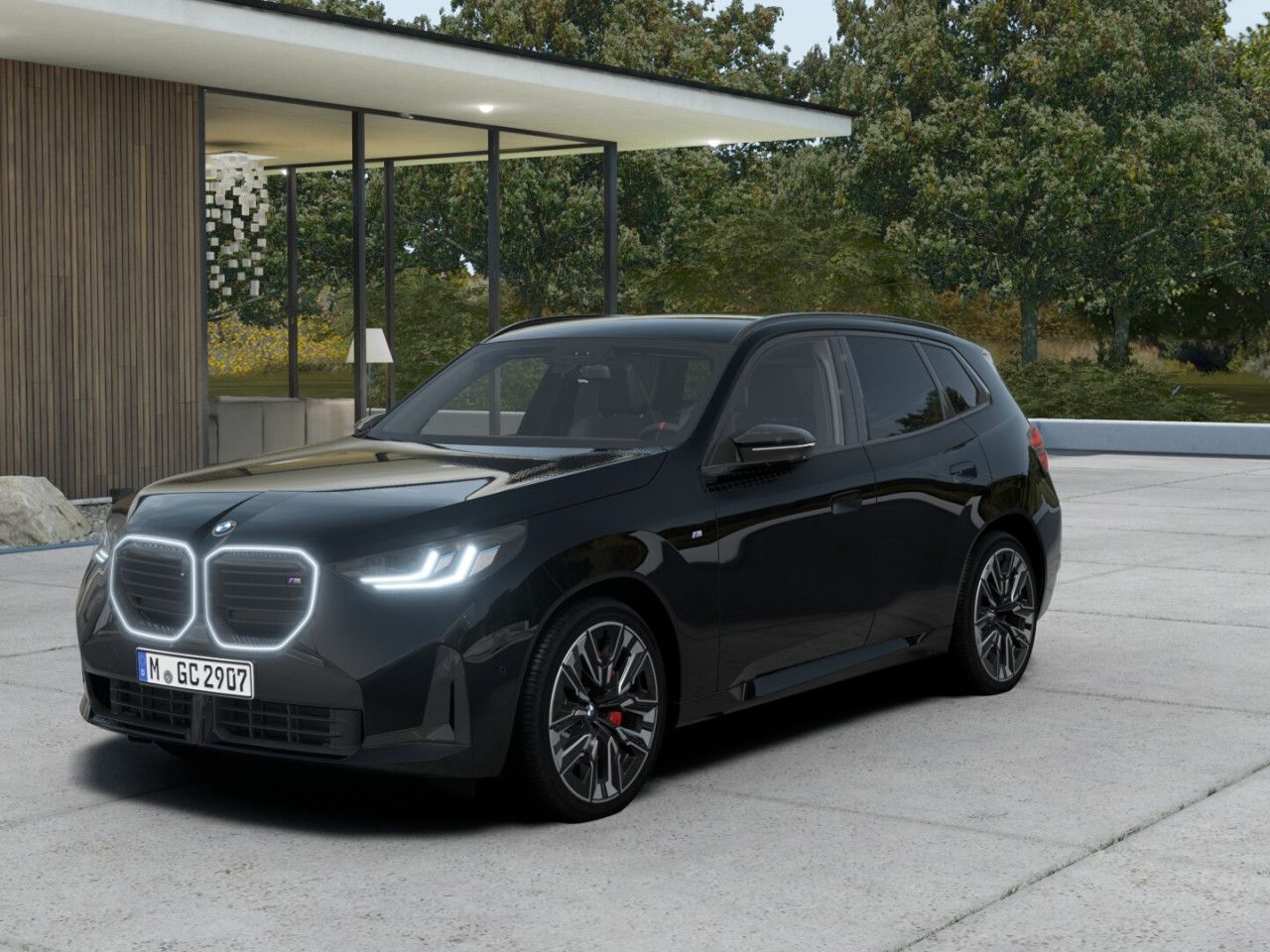 BMW X3 M50 2025 г. Чёрный, пробег 10000 км