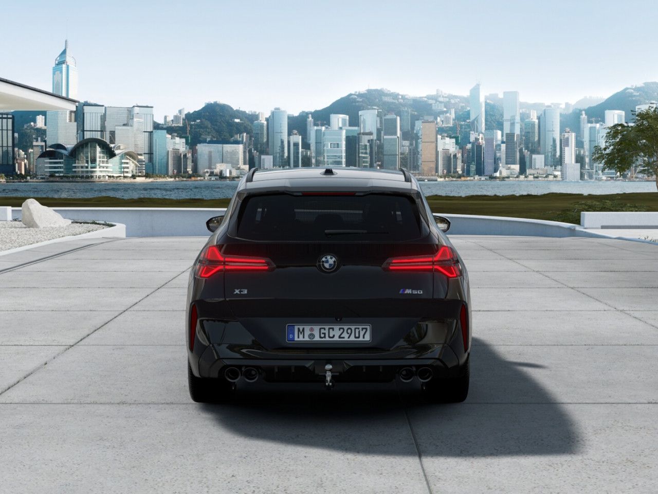 BMW X3 M50 2025 г. Чёрный, пробег 10000 км