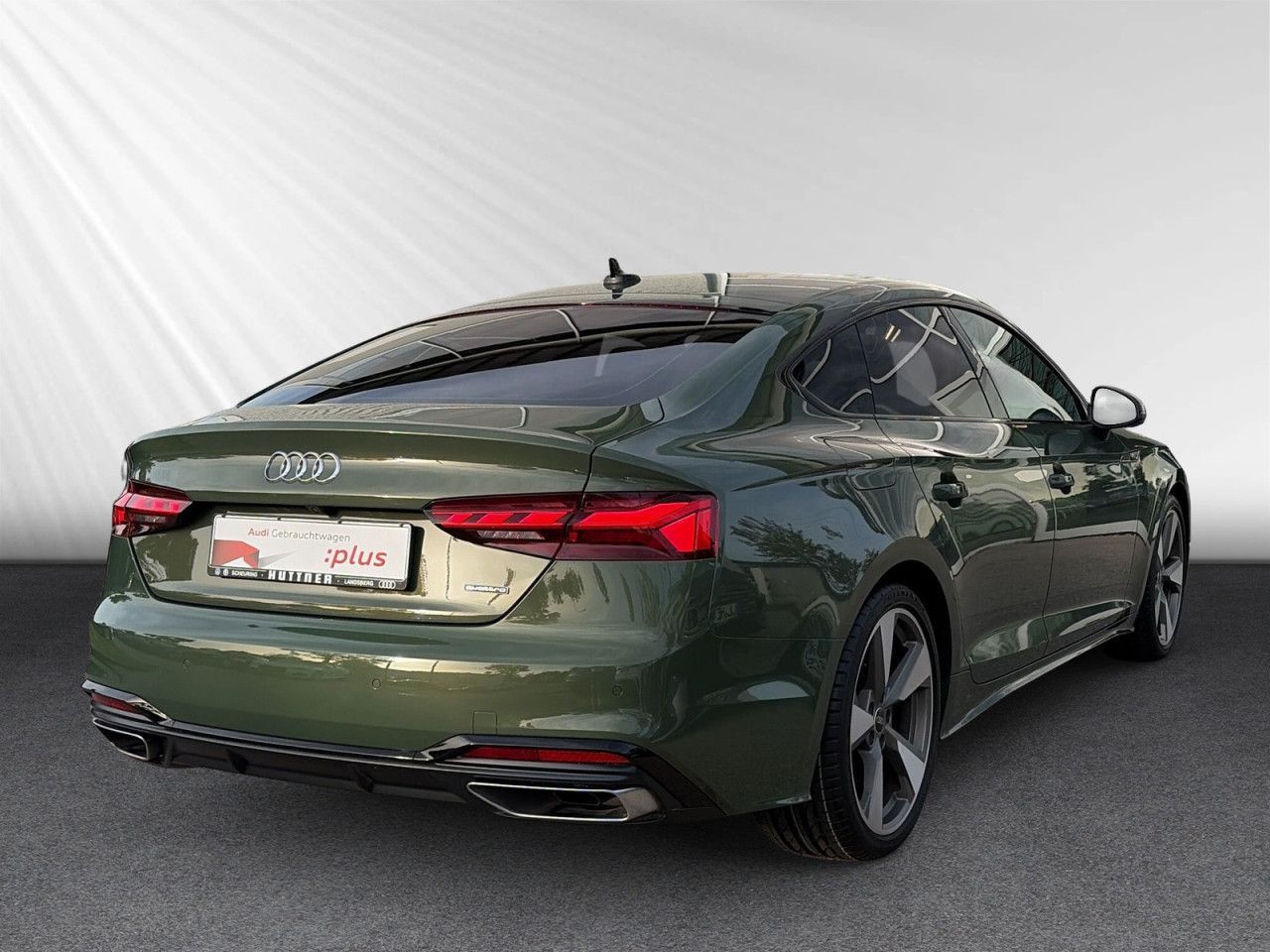 Audi A5 2022 г. Зелёный, пробег 52853 км