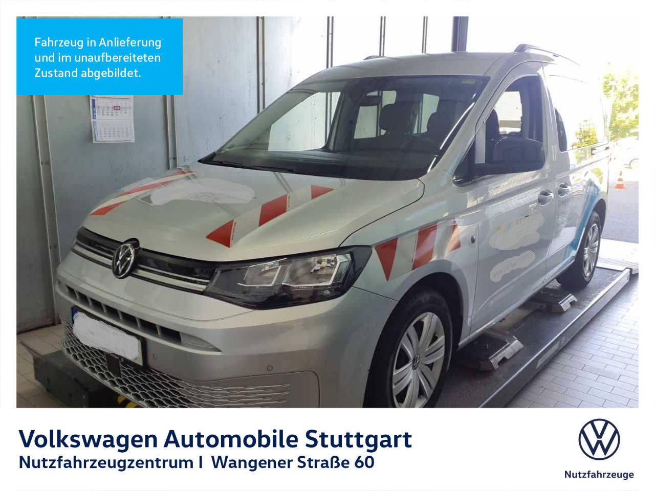 Volkswagen Caddy 2022 г. Серебристый, пробег 37832 км