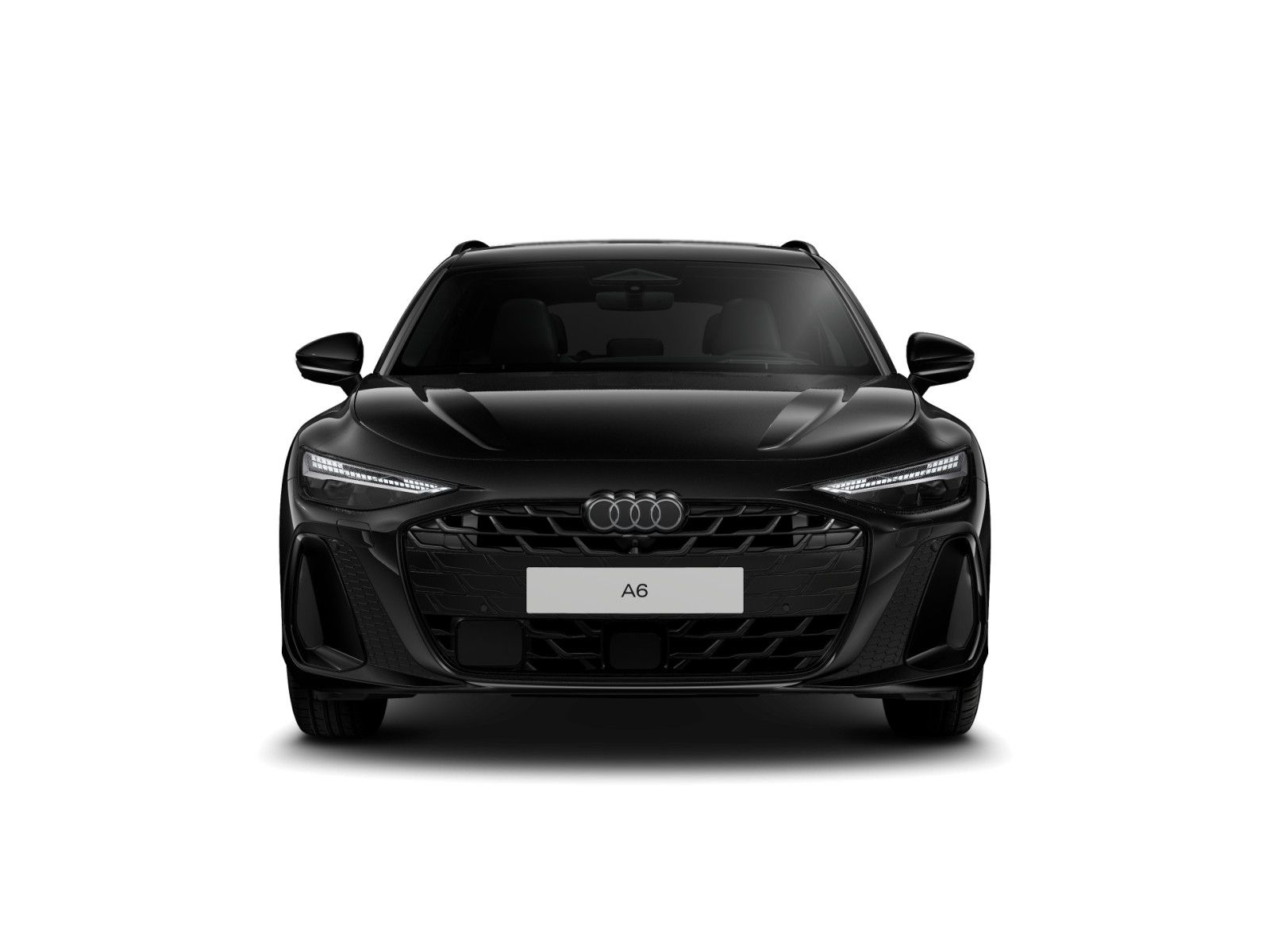 Audi A6 2026 г. Чёрный, пробег 28127 км