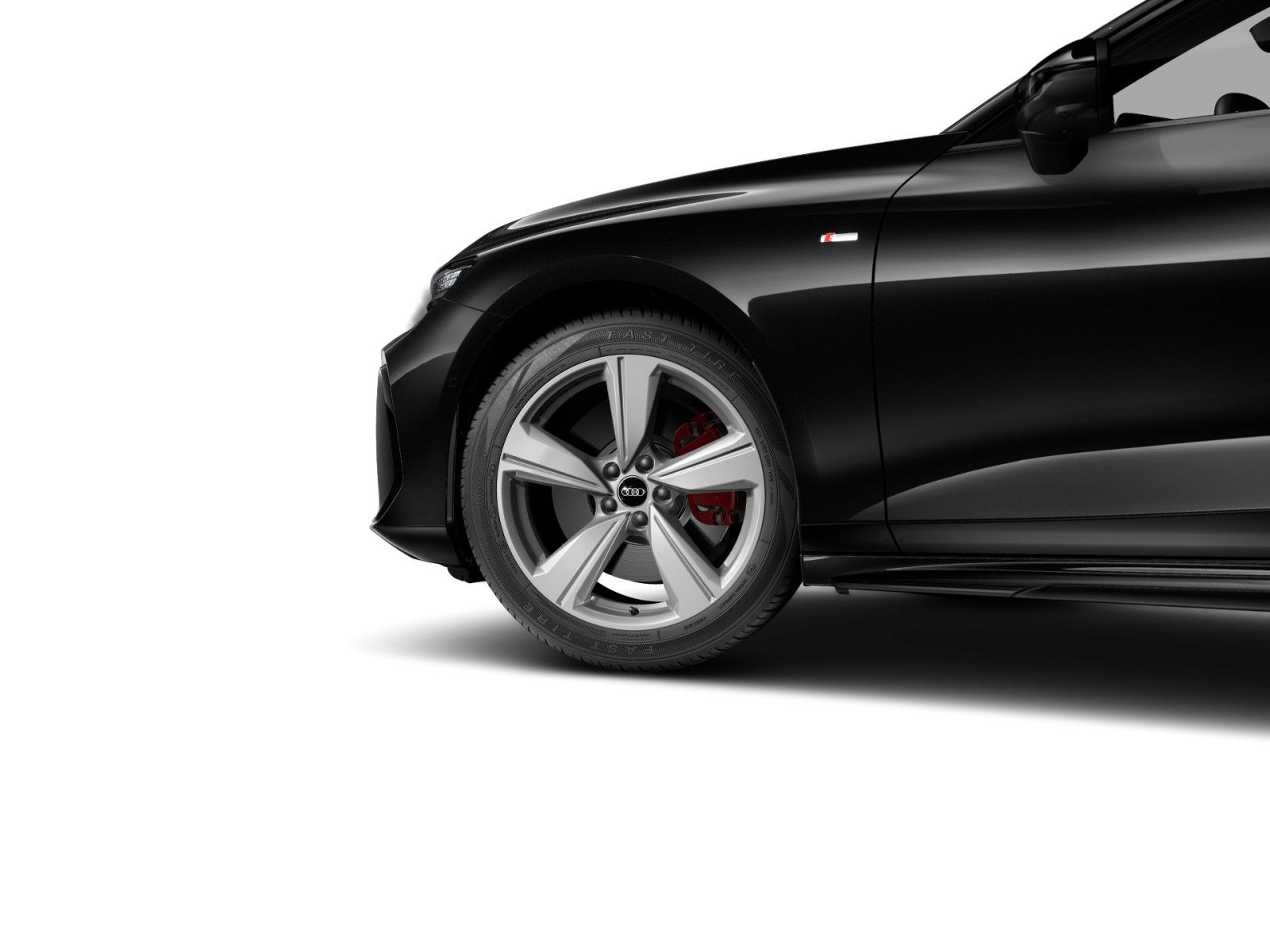 Audi A6 2026 г. Чёрный, пробег 28127 км